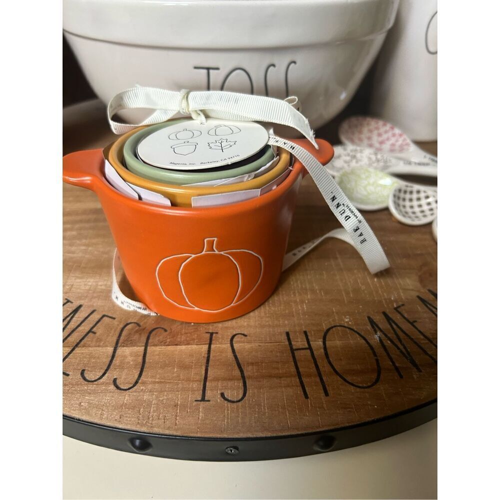 Rae Dunn Fall Autumn Harvest Measuring Cups